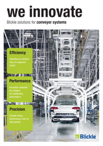 A revista de tecnologia de transportadores Blickle