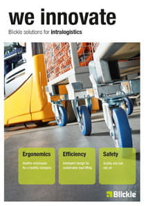 Nova revista de intralogística da Blickle
